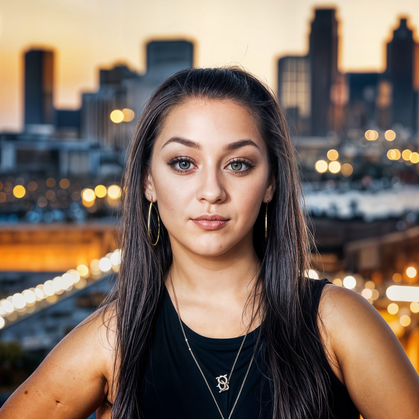 Realistic Portrait of Rapper Hollyberry318