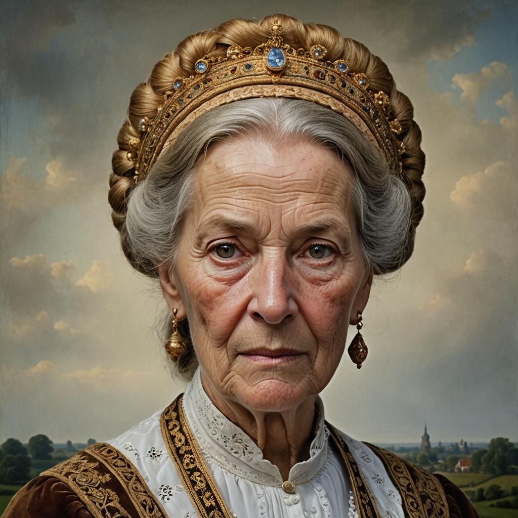 Dutch Golden Age Portrait of Neeltje Jdr Aleman