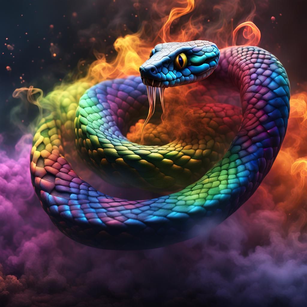 Rainbow Smoke Snake