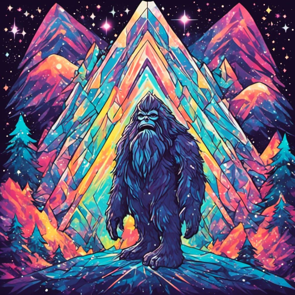 Cosmic Bigfoot: A Surreal Encounter