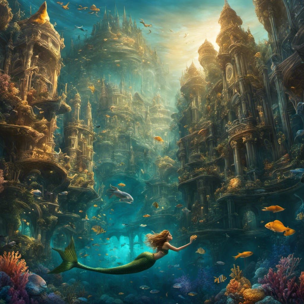 Mermaid in Atlantis