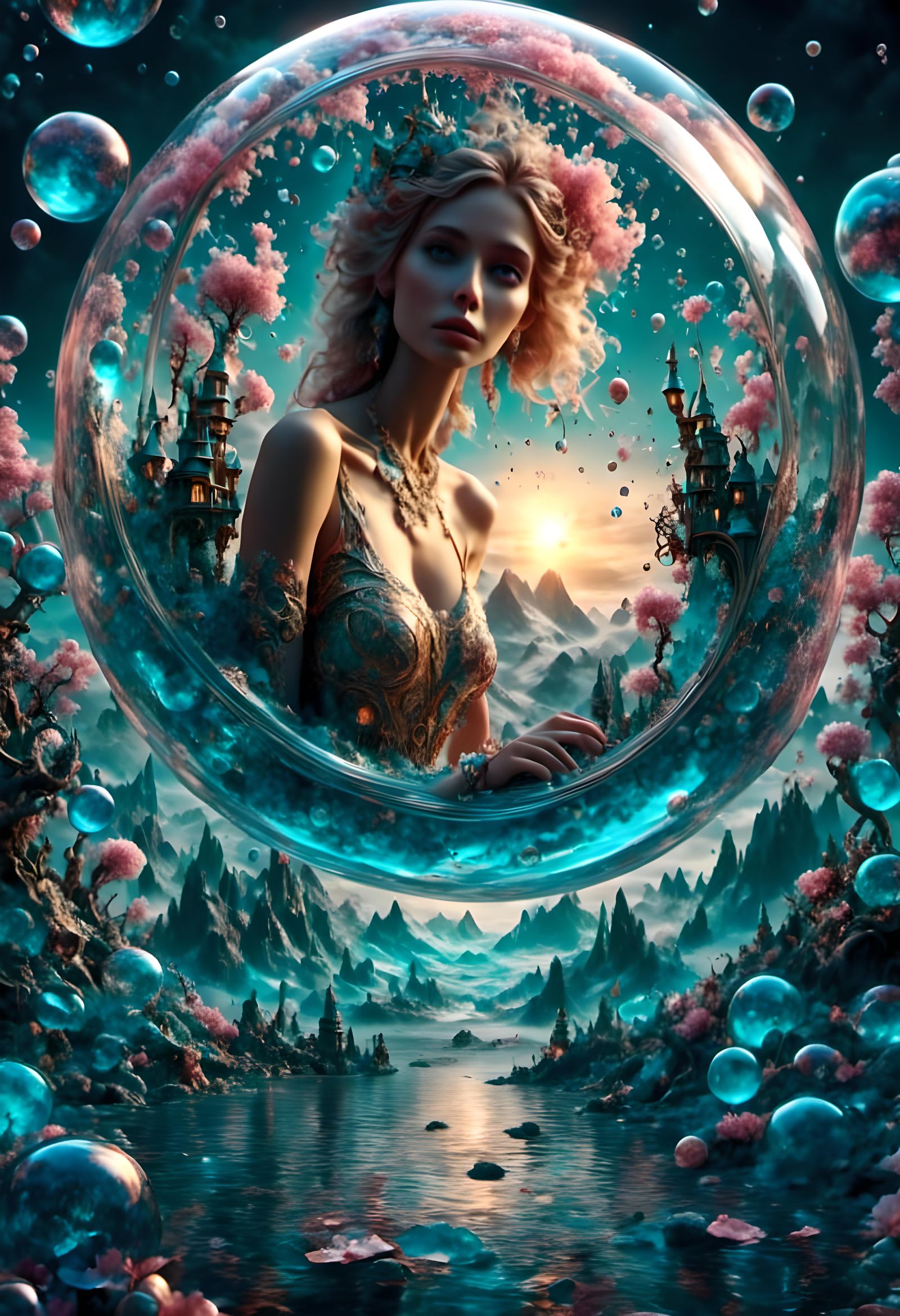 Epic Cinematic 3D Game Still in Unreal Engine