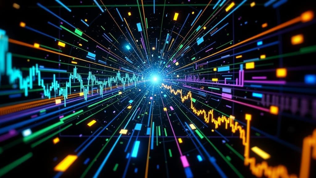 Hi-Tech Computer Screen with Digital Reticles