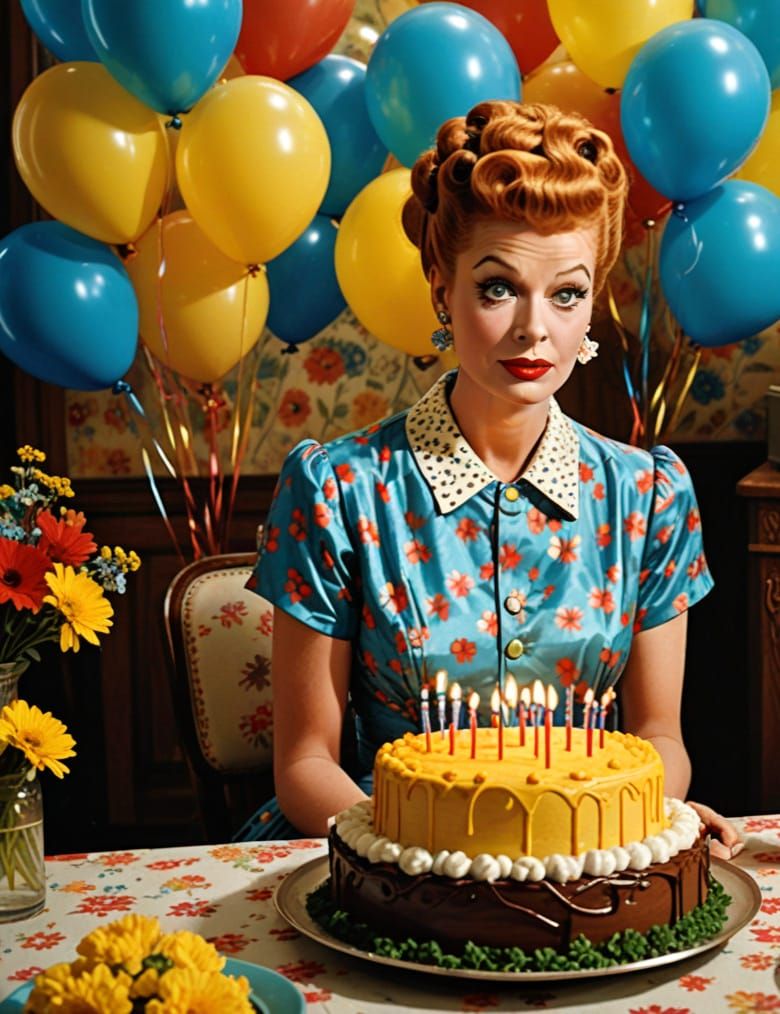 Americana Birthday Celebration with Fried Liver Cake