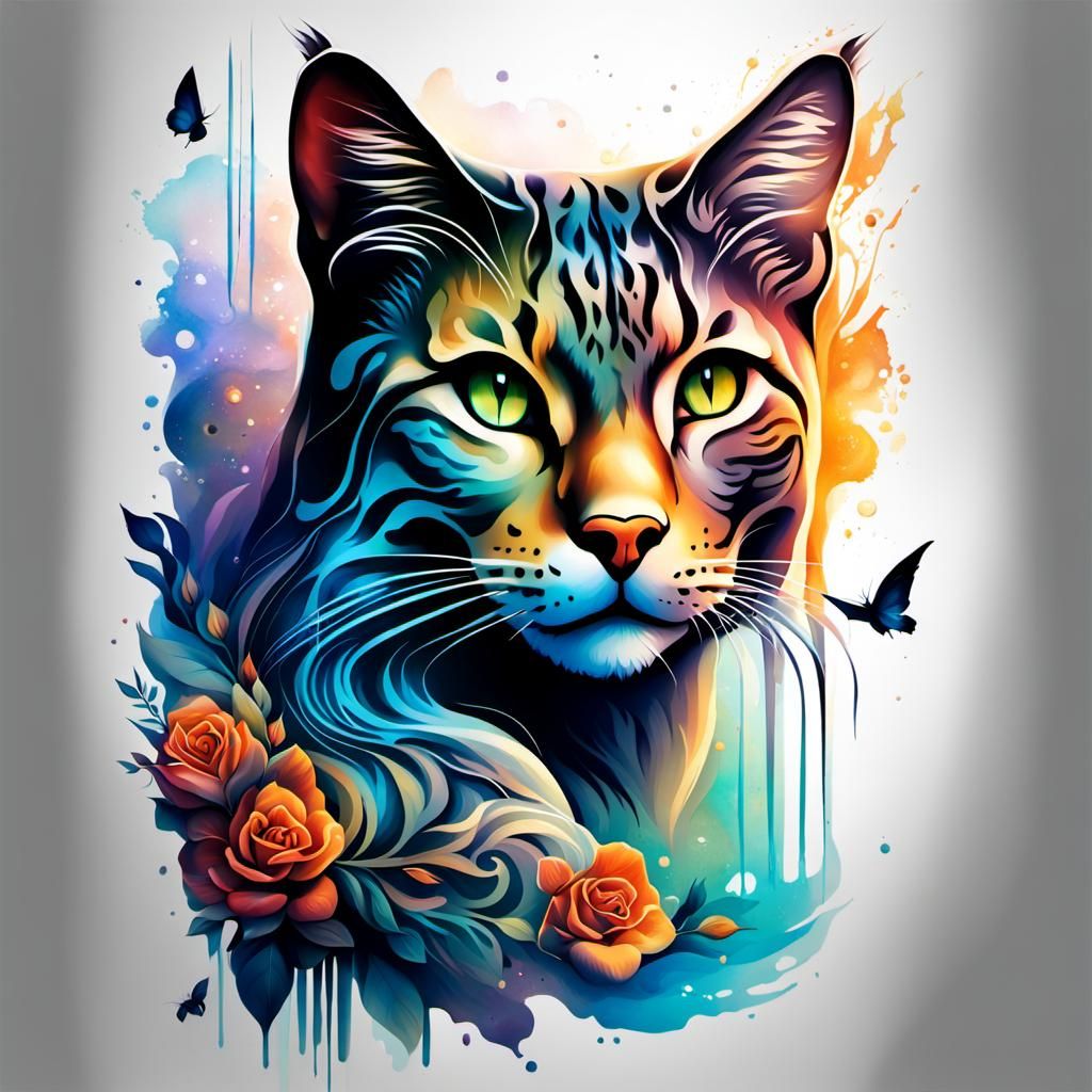 tattoo cat
