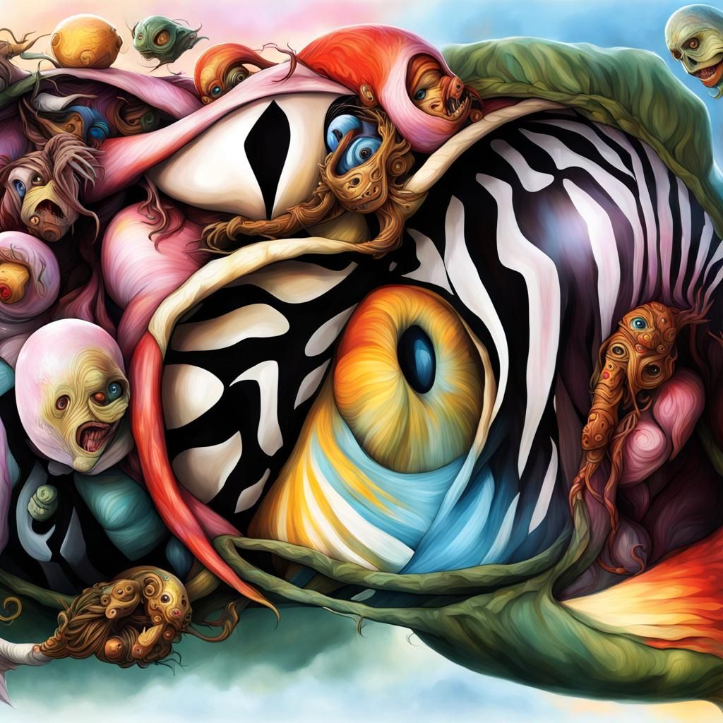 Hyperrealistic Aliens Displaying Varied Emotions