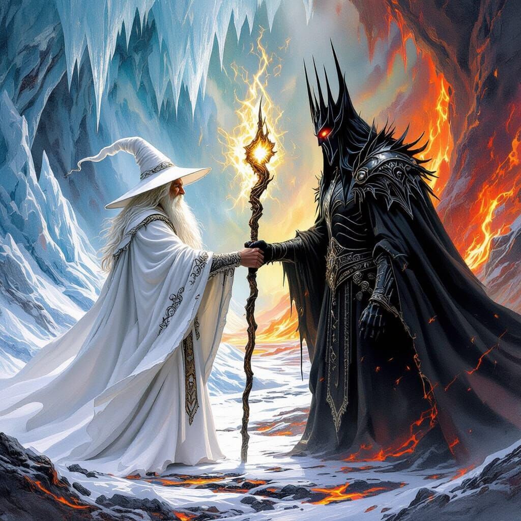 Gandalf and Sauron Unite in a World of Ice and Fire