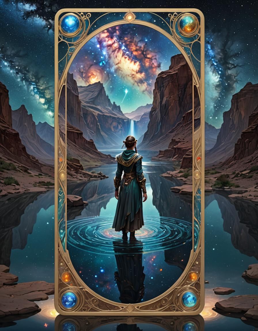 Fantasy Tarot Card