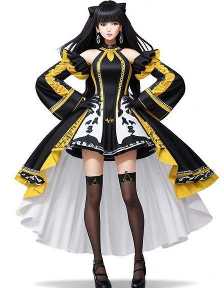 Light and Stylish Dress Outfit Design