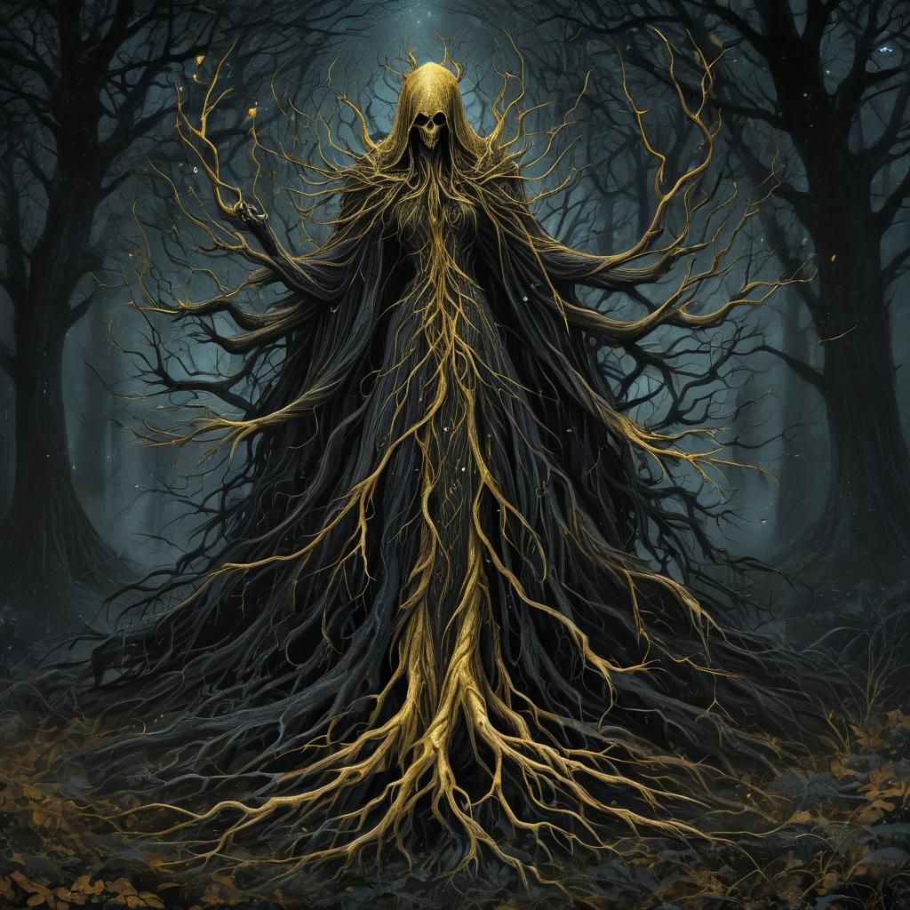 Watercolor Painting: The Old That Is Strong