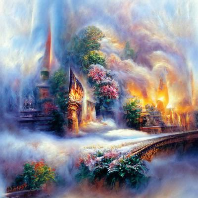 Ethereal Soul Ablaze with Ambition