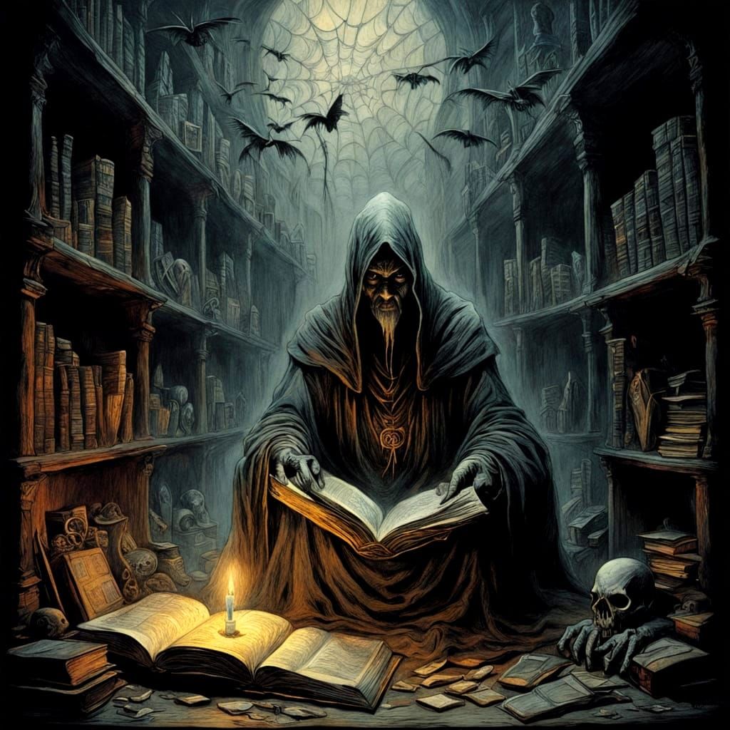 Mystical Scholars Seek Ancient Arcana in a Haunted Study