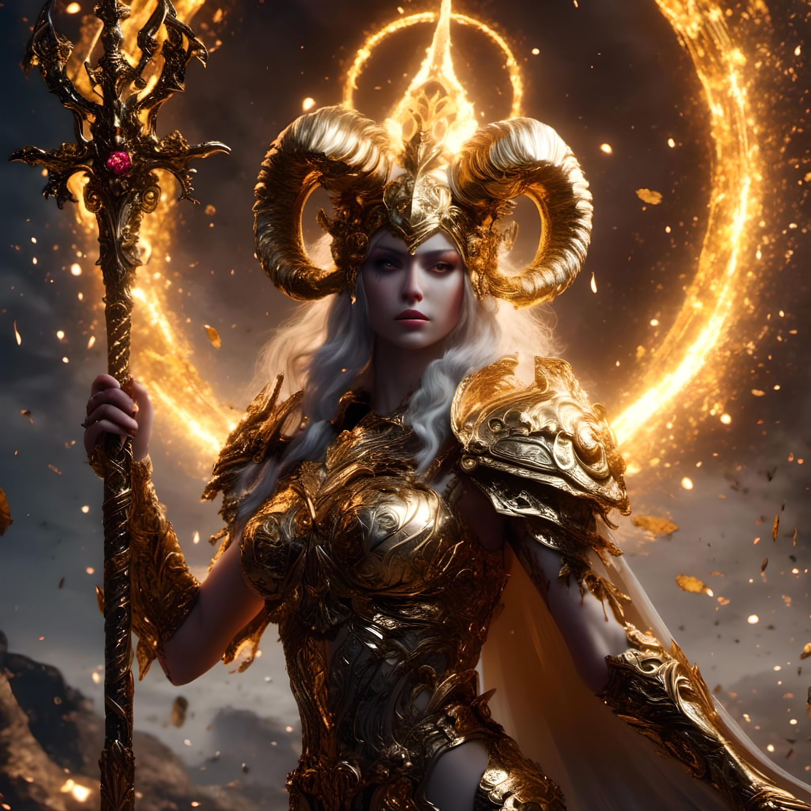 Aries Godess of War