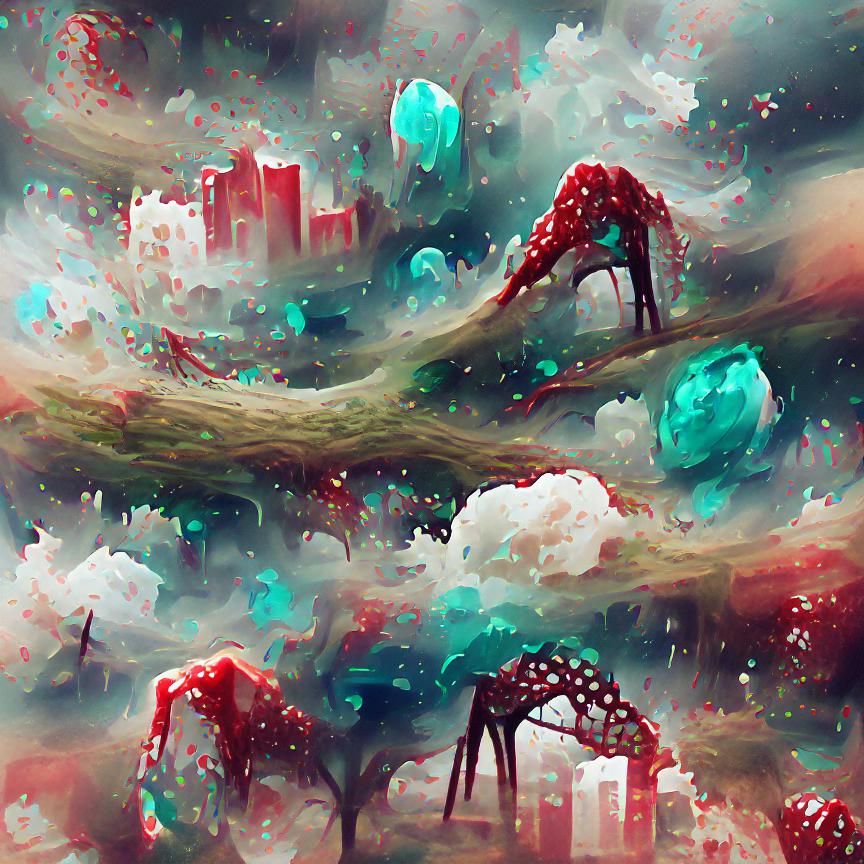 Impossible Tree Dissolving a Fairy City