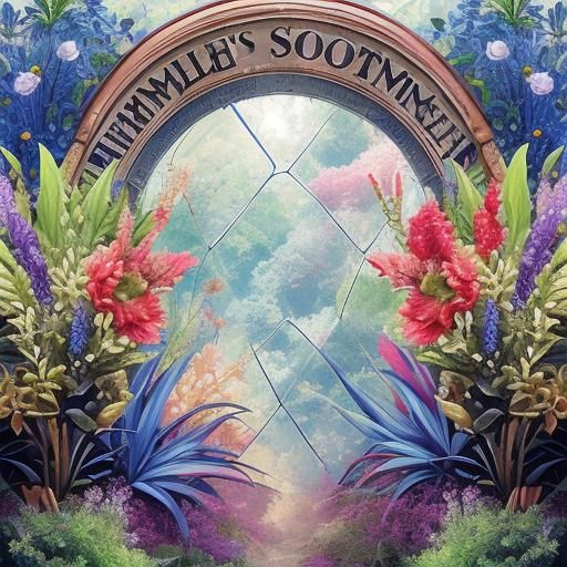 Deconstructed Campbell's Soup Tin with Botanical Elements