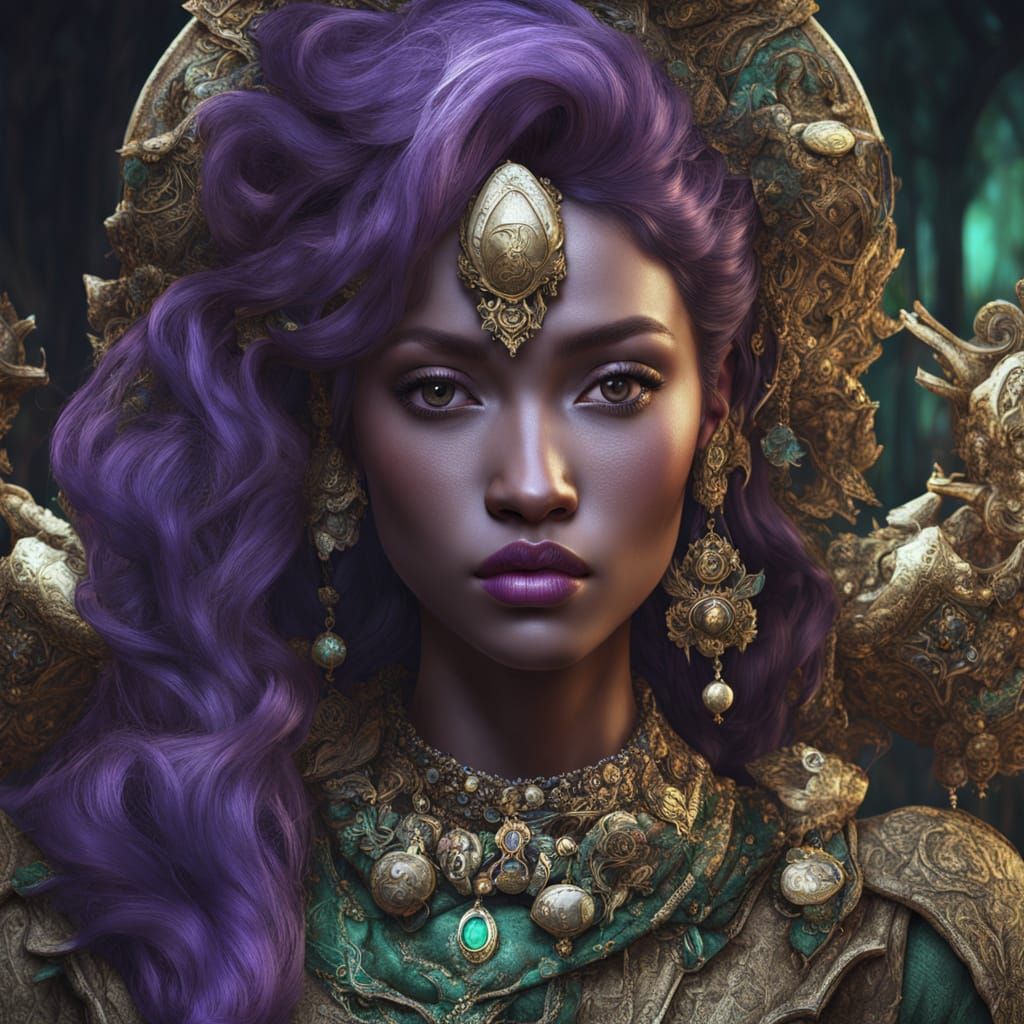 Lush Temptresses in Lavish Clothing: Fantasy Concept Art