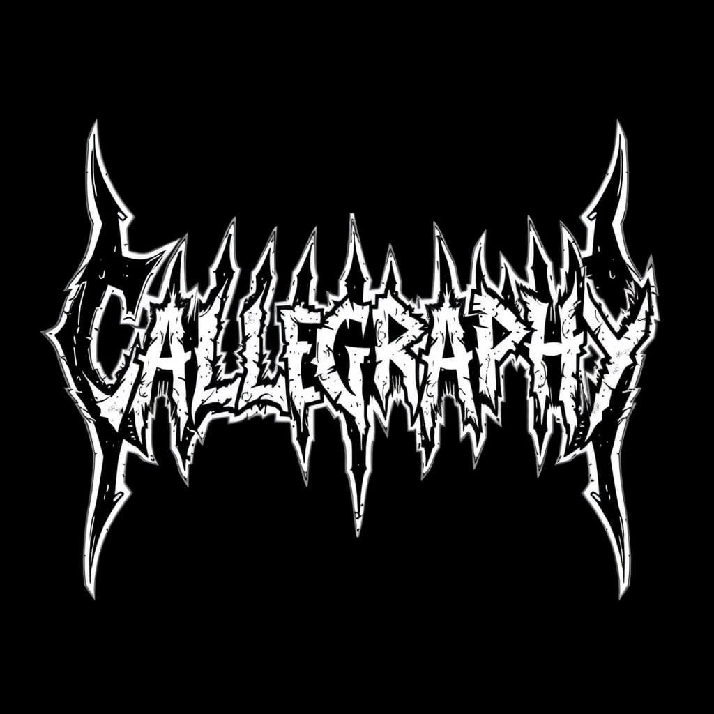 Peace, Love, and Blegh! in Black Metal Font