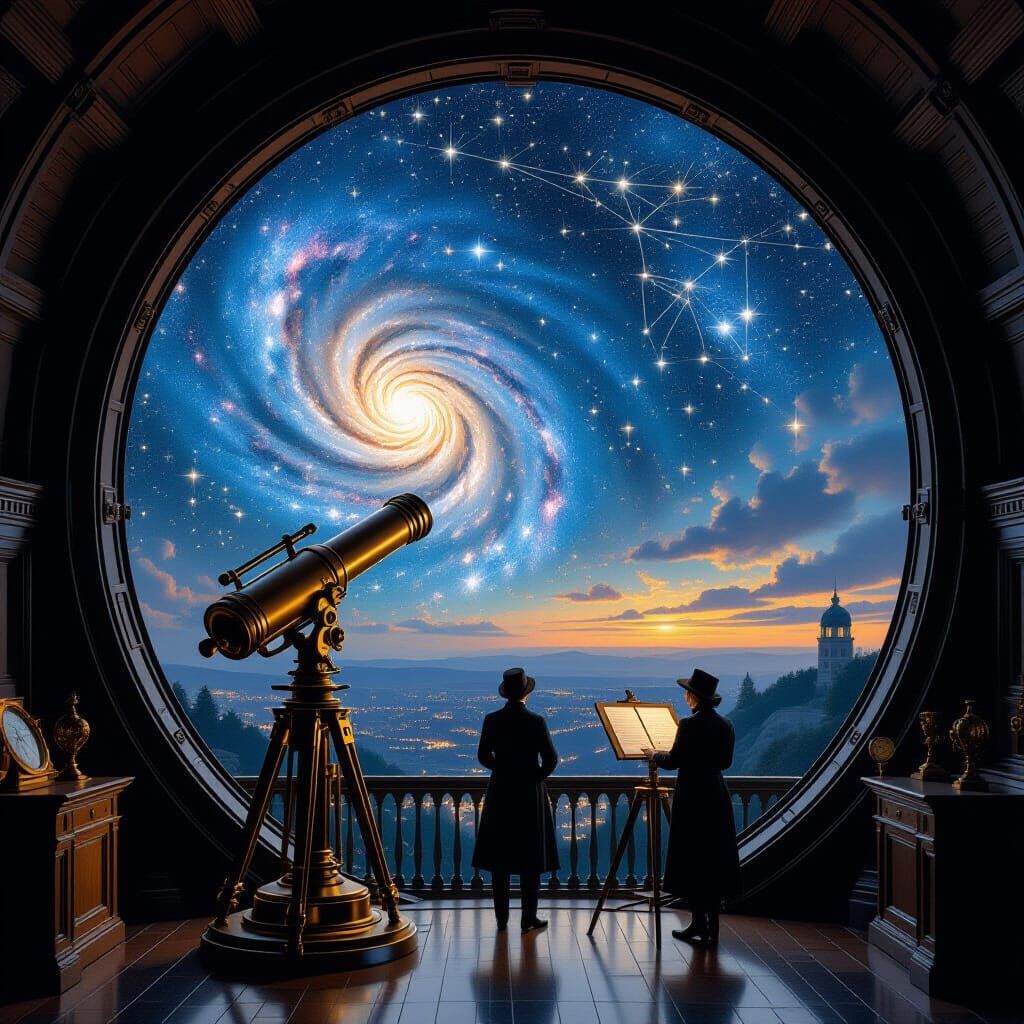 Victorian Observatory Reveals Starry Skies
