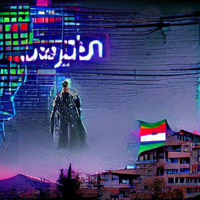 Cyberpunk Kurdistan: A Futuristic Cityscape