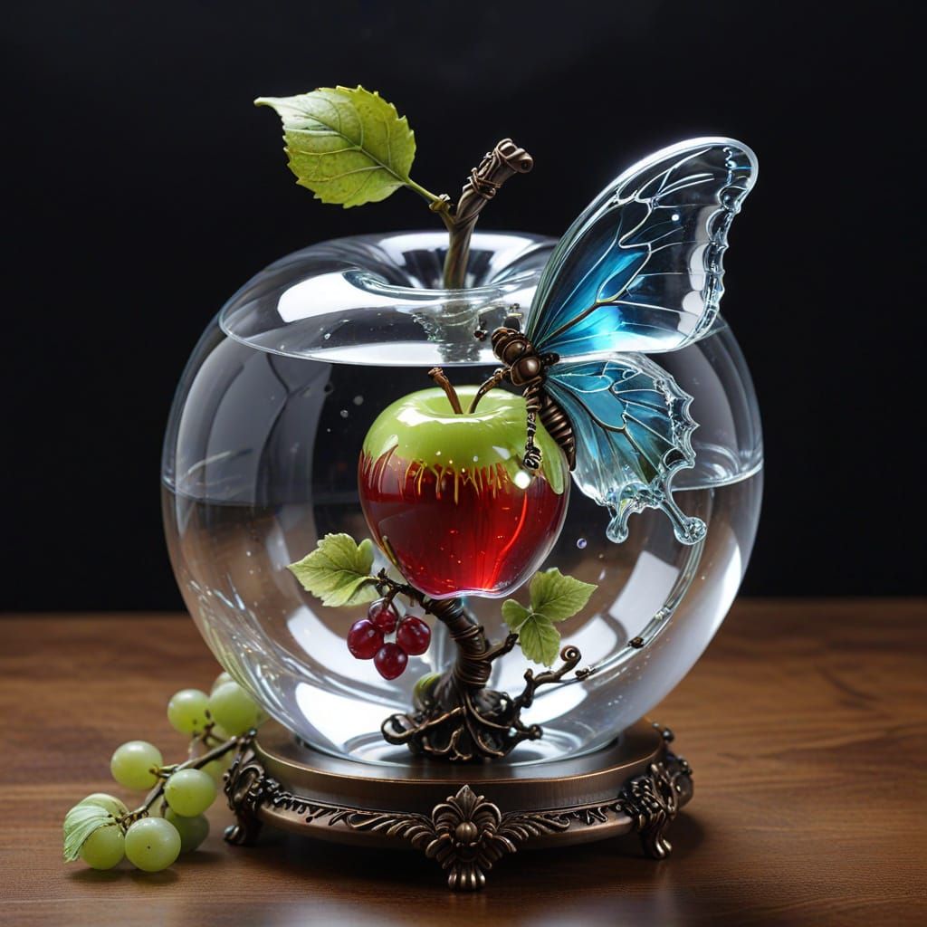 Crystal Glass Steampunk Masterpiece