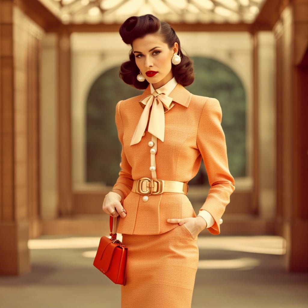 Our 1950 Retro Outfit.