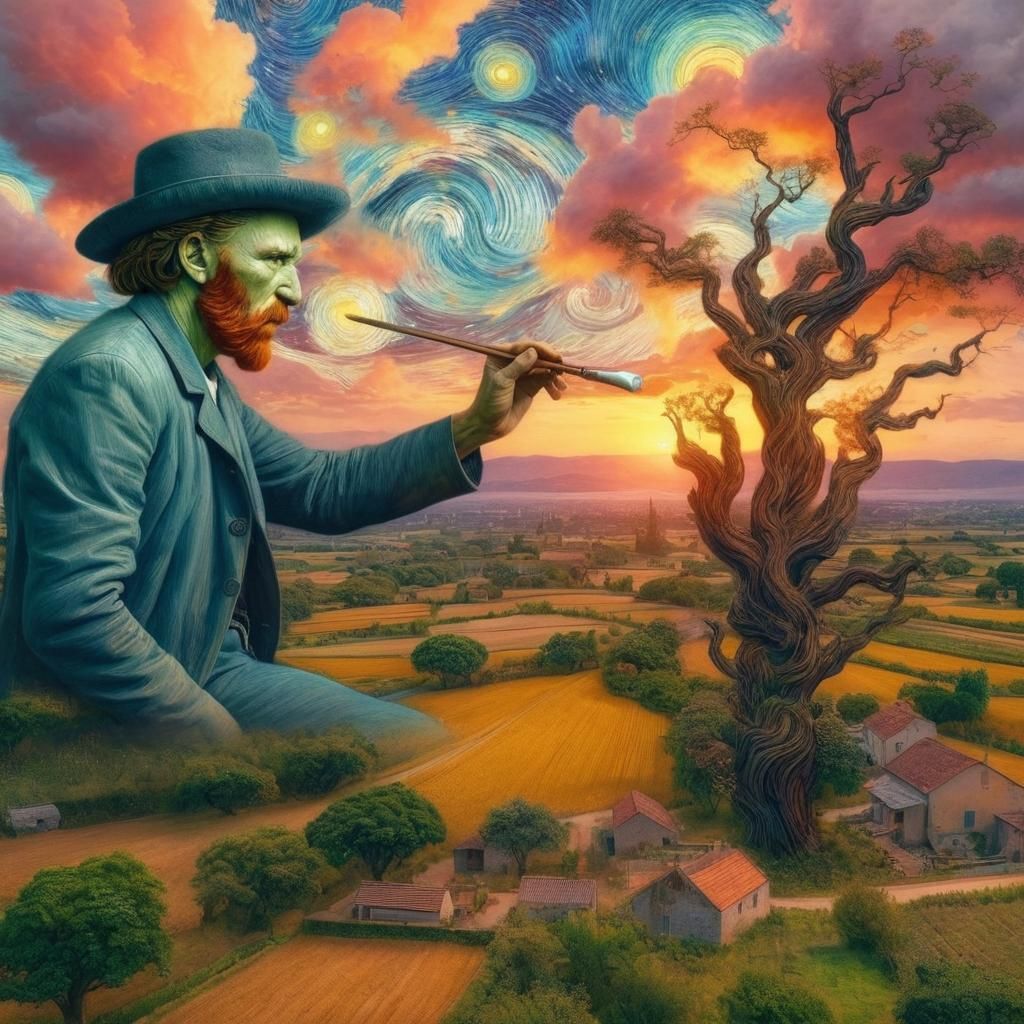 d3 van Gogh remodèle son monde