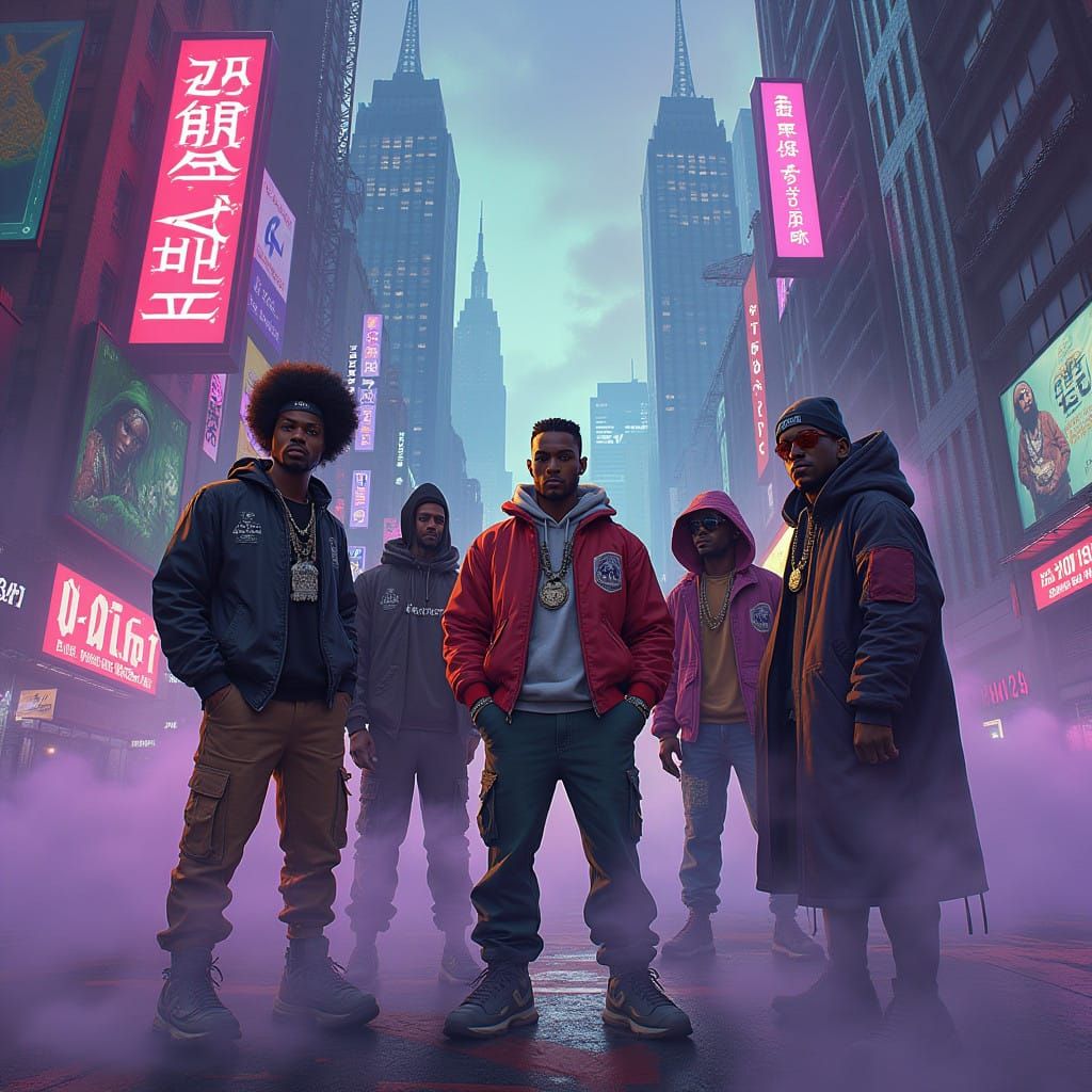 Urban Legends Unite in Cyberpunk Oblock