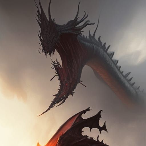 Dragon Emerges from a Scary Refrigerator