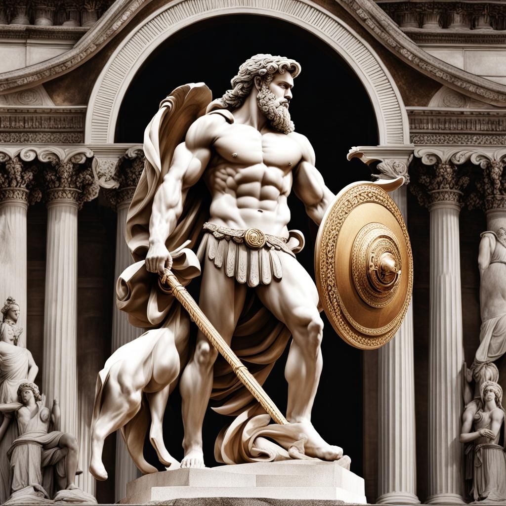 Herakles: God of Strength in Downtown Girl Style