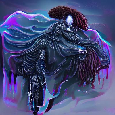 AI Image Generated from 'Wraith' Prompt