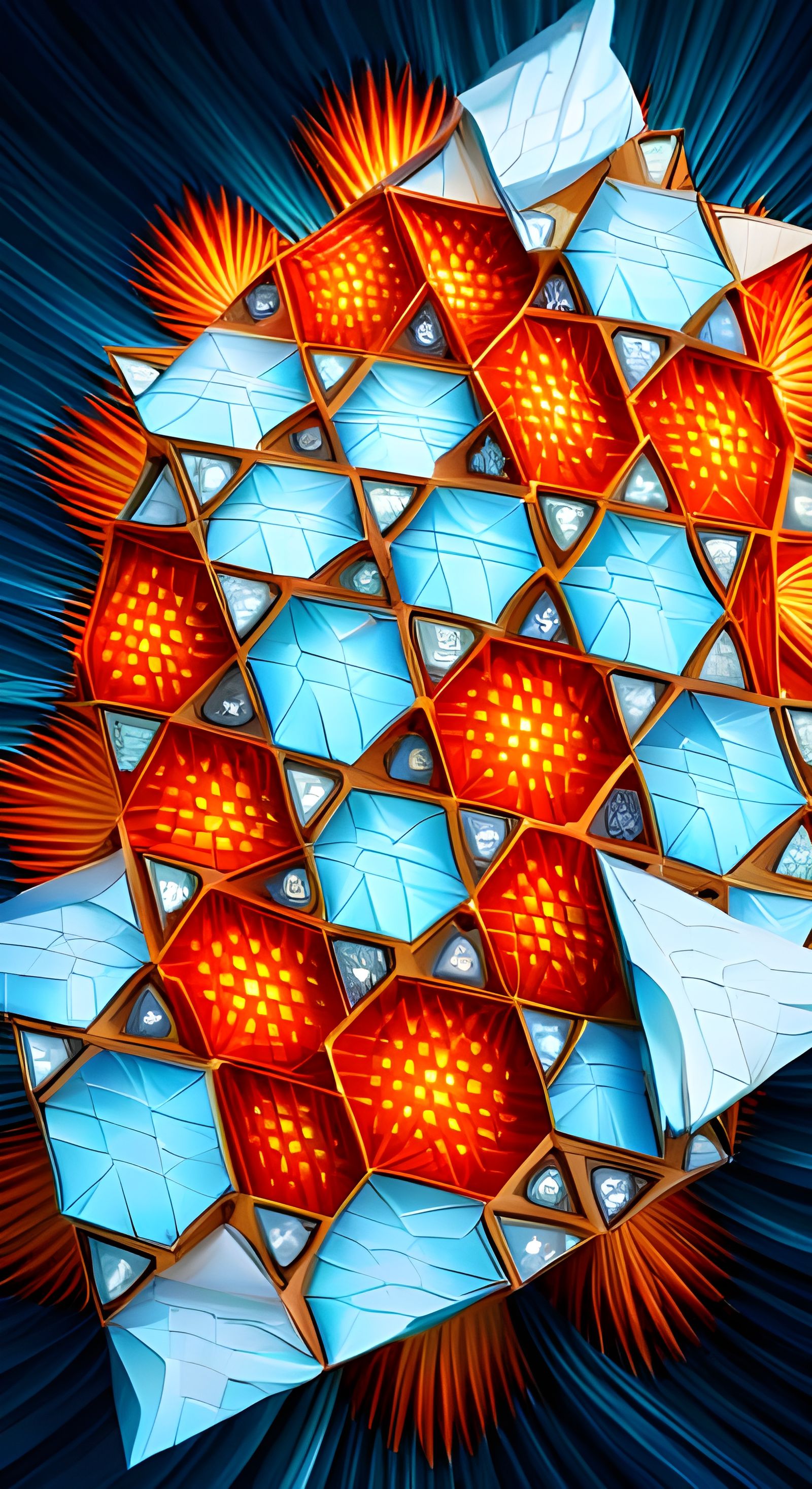 Solar Panel Kaleidoscope by Victor Mosquera