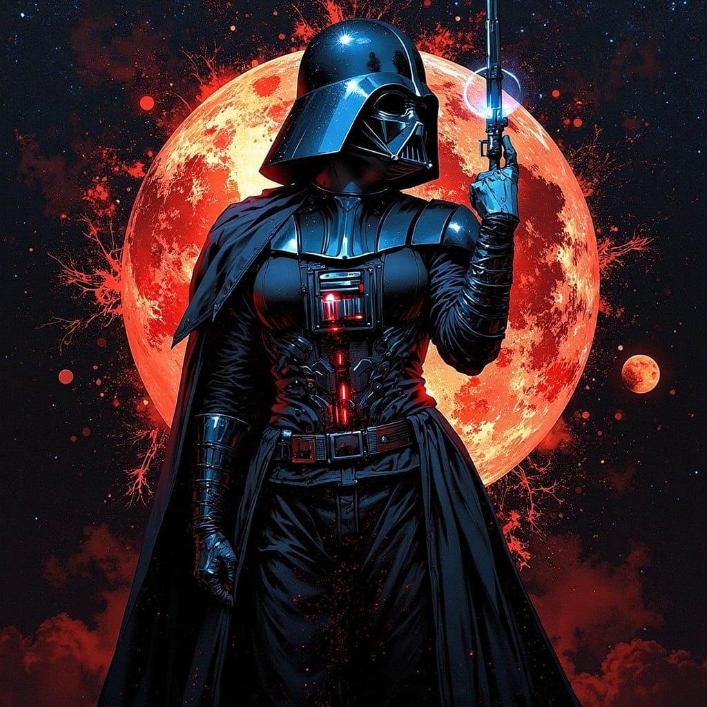Darth Vader (female version)