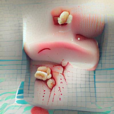 Stylized Image of a Toothache