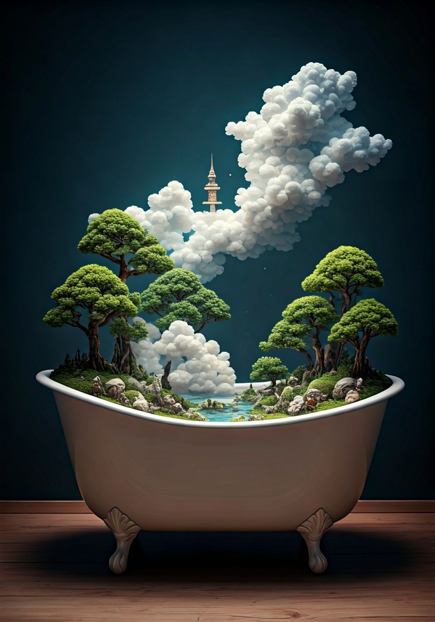 Miniature Noah's Arcology Archipelago