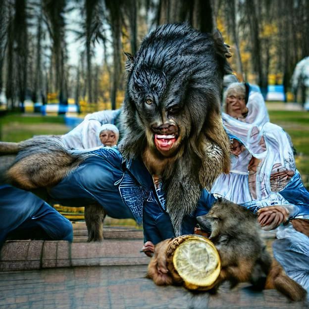 Werewolf Culture in Russia: HD Photography
