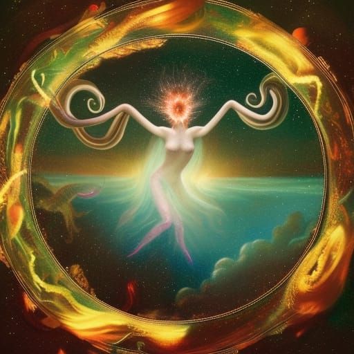 Alien Queen in Specimen Jar: Renaissance Art