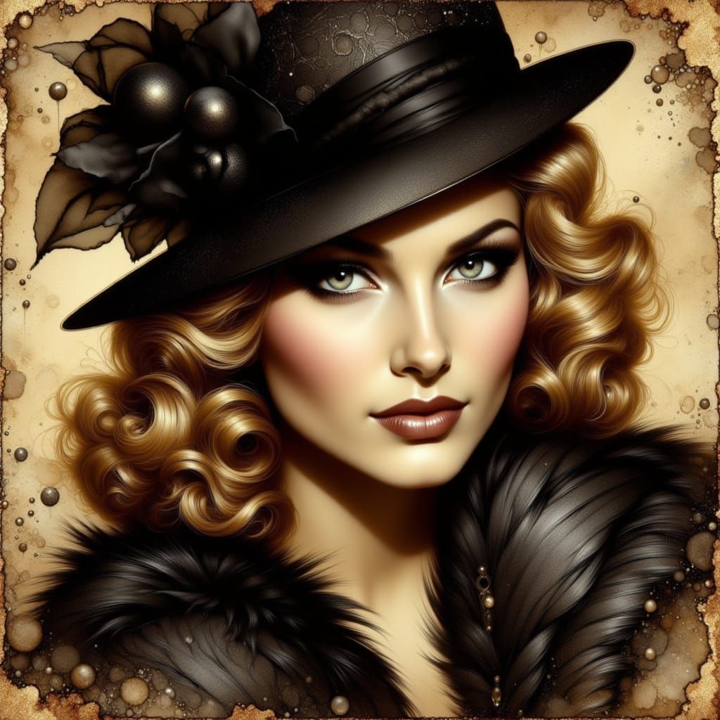 Stunning Barbara Stanwyck in the 1940s