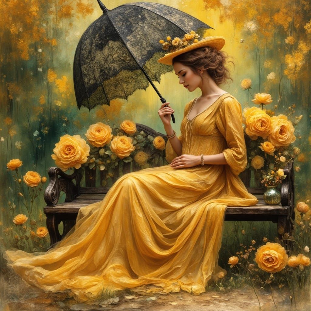 Entre pensamientos y rosas