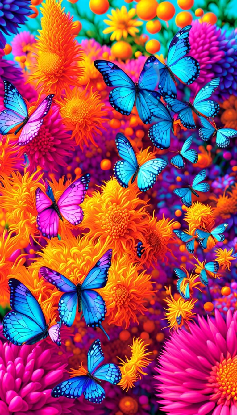 Digital Molecules Triggering Free Ranging Mental Imagery