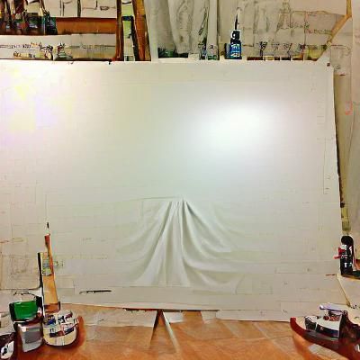 AI Generated Image from a Blank Prompt