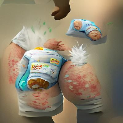 Baby Diaper Rash Concept Art