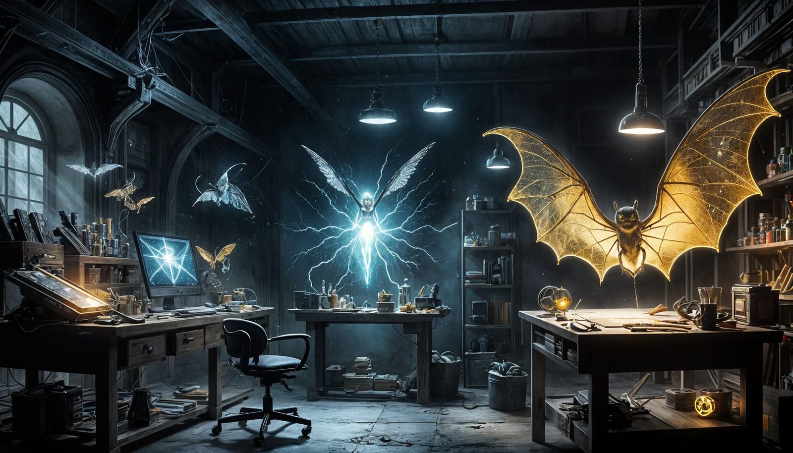 Sentient Lightning Bugs and Industrious Bats