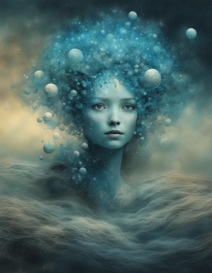 Dreamy Faces in a Magical Universe