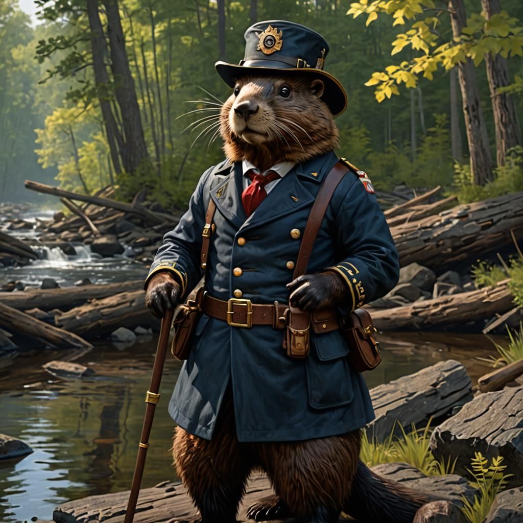 Captain Leslie McBever of the 50th New York Volunteer Engine...