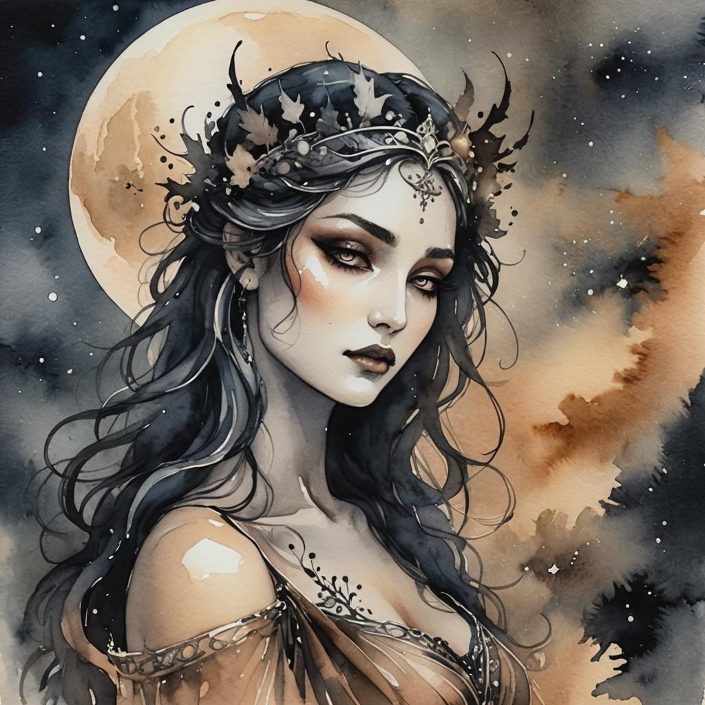 Nyx, Goddess of night.