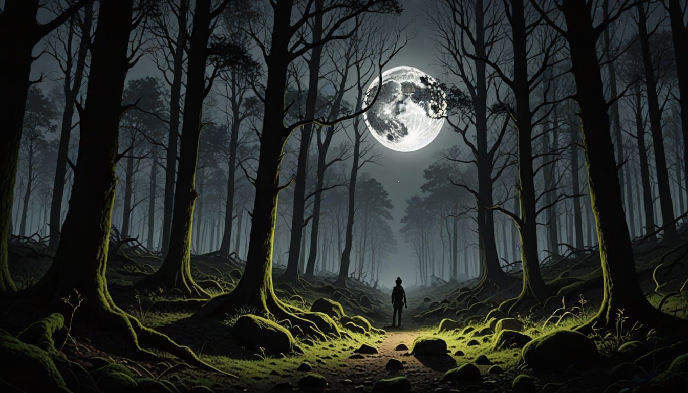 Riding into the Whispering Woods in Search of Ancient Secret...