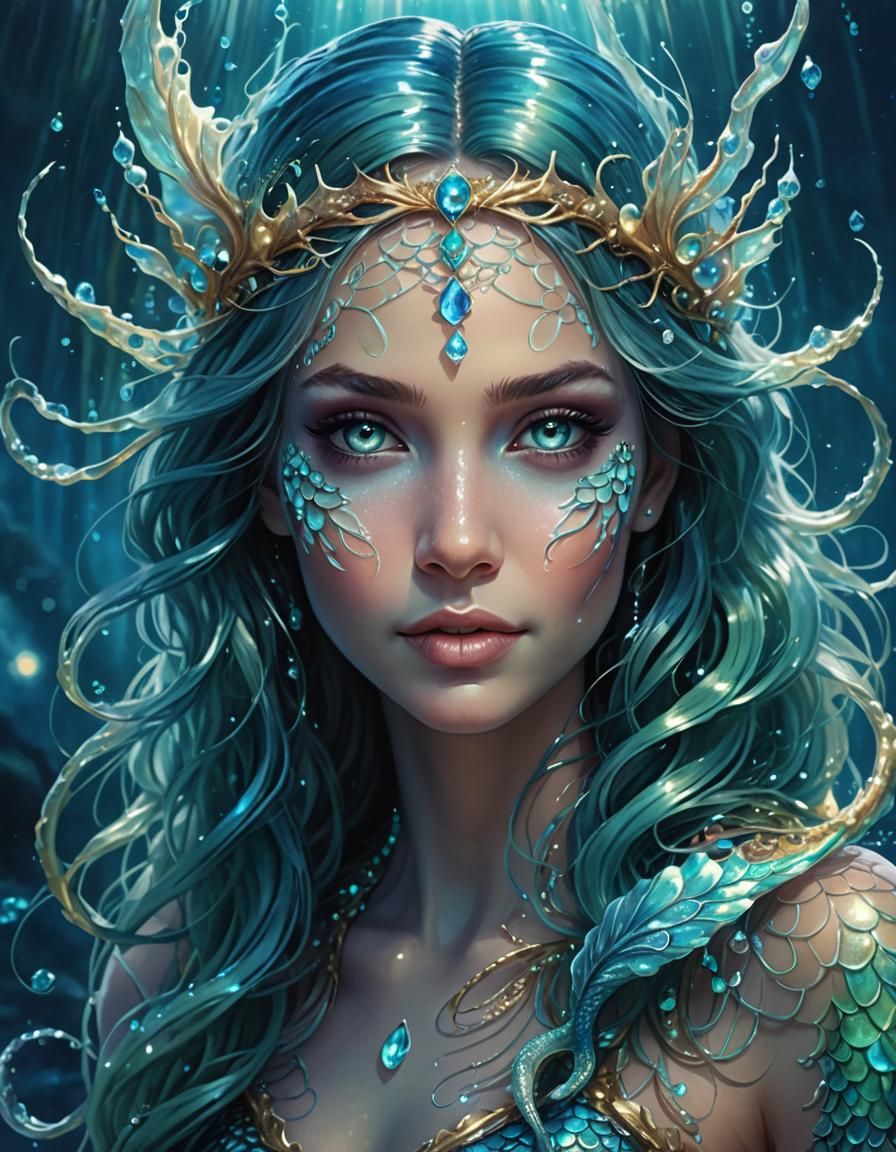 Ethereal mermaid