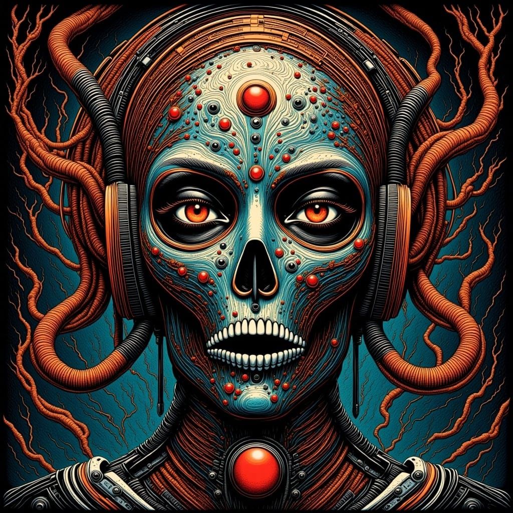 Abstract Scratch Texture with Detailed Surface