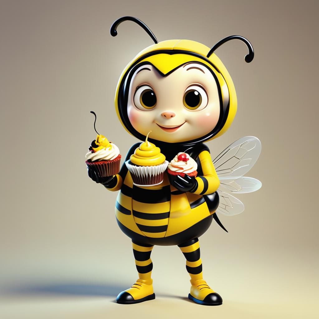 cartoon bee