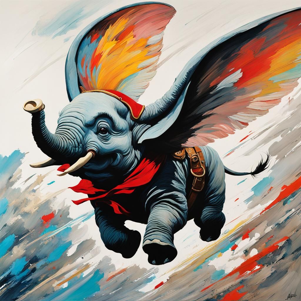 Dumbo...I can fly!